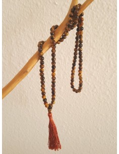 Mala aus TIGERAUG, 6mm - Malas - MundoYoga Yoga Shop, spezialisiert auf Yoga 2
