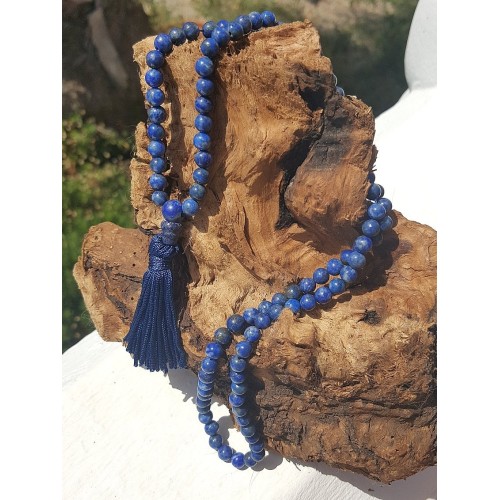 Mala de lápis-lazúli, 6mm - Malas - MundoYoga Loja de Yoga especializada em Yoga