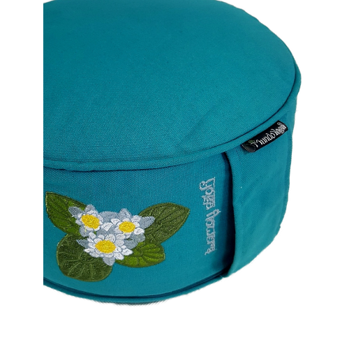 Zafu Rondino - Yoga Flores - SALE & OUTLET - MundoYoga Loja de Yoga especializada em Yoga