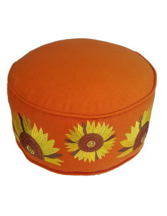 Zafu Rondino - Yoga Fleurs - SALE & OUTLET - MundoYoga Boutique de yoga spécialisée dans le yoga 2
