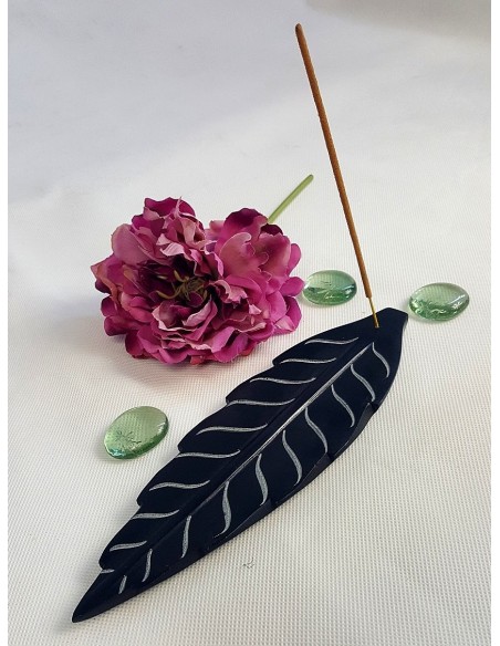 Encensoir à feuilles de calathéa - Encens indien - MundoYoga Boutique de yoga spécialisée dans le yoga