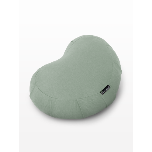 Zafu ergonomisch mit Dehnungsfalten - Einfarbige Meditationskissen - MundoYoga Yoga Shop, spezialisiert auf Yoga
