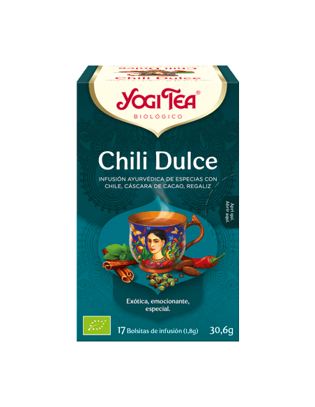 Yogitea Pimentão doce - Infusões de chá Yogi - MundoYoga Loja de Yoga especializada em Yoga