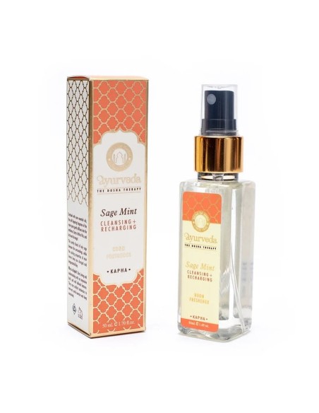 Ambientador ayurvédico KAPHA, Salvia - Menta - Incienso en Spray - MundoYoga Tienda Especializada en Yoga