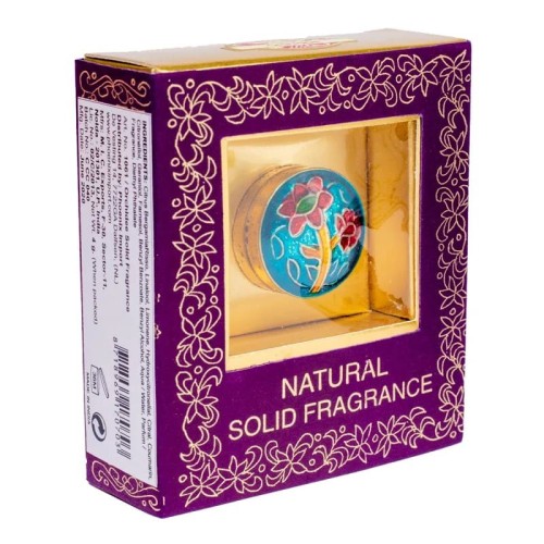 Crema perfumada en cajita de latón - Fragancias - MundoYoga Tienda Especializada en Yoga