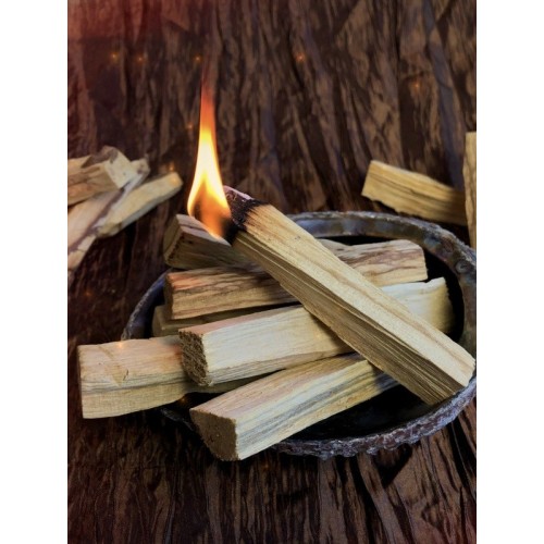 Sticks de Madera de Palo Santo - Incienso para Rituales - MundoYoga Tienda Especializada en Yoga