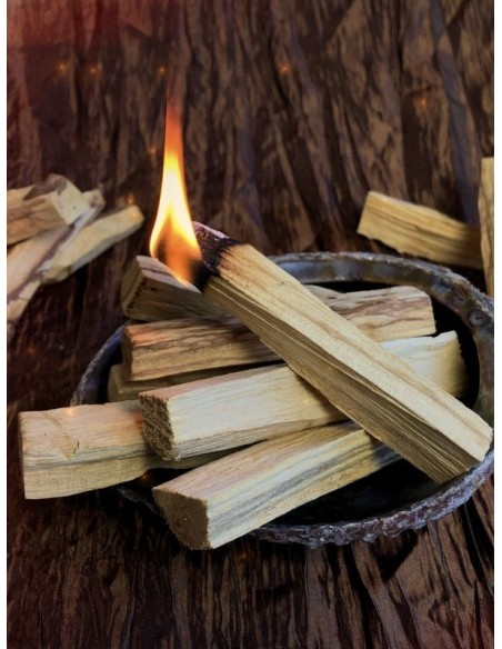 Incenso de madeira de Palo Santo - Incenso para Rituais - MundoYoga