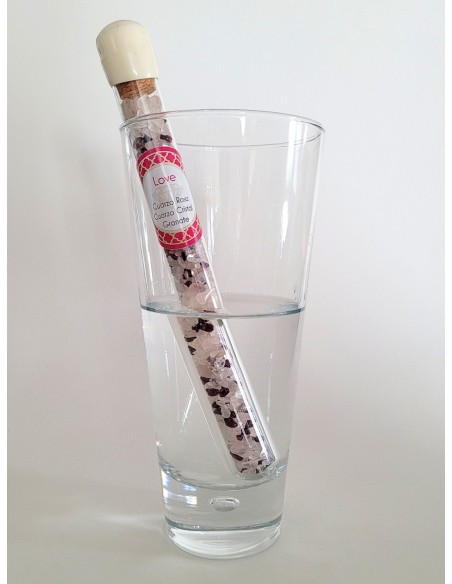 Varilla de Piedras Preciosas - Love - Vitalización del Agua - MundoYoga Tienda Especializada en Yoga
