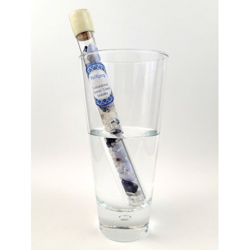 Barre de pierres précieuses - YinYang - Vitalisation de l'eau - MundoYoga Boutique de yoga spécialisée dans le yoga