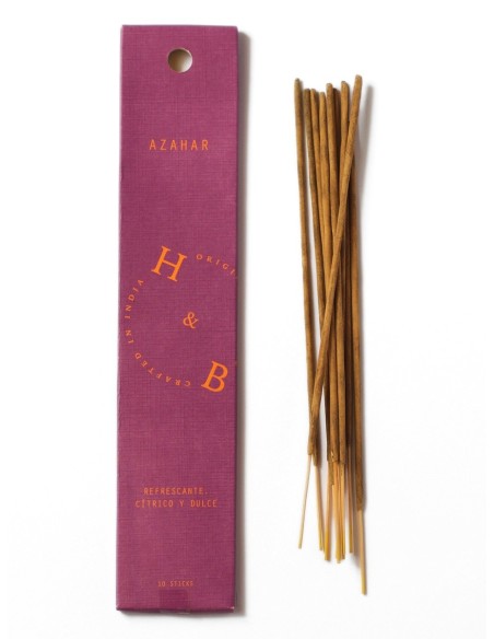 Encens ayurvédique H&B, fleur d'oranger - Encens ayurvédique - MundoYoga Boutique de yoga spécialisée dans le yoga