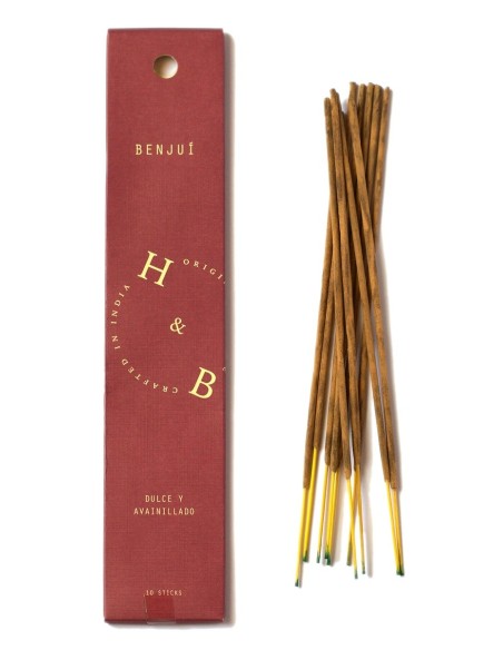 Incienso ayurvédico H&B, Benjuí - Incienso Ayurvédico - MundoYoga Tienda Especializada en Yoga