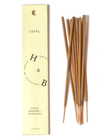 H&B Ayurvedic Incense, Copal - Ayurvedic Incense - MundoYoga Yoga Shop Specializing in Yoga