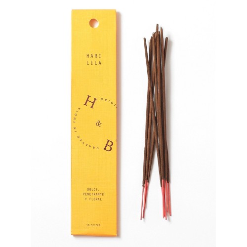 Incenso Ayurvédico H&B, Hari-Lila - Incenso Ayurvédico - MundoYoga Loja de Yoga especializada em Yoga