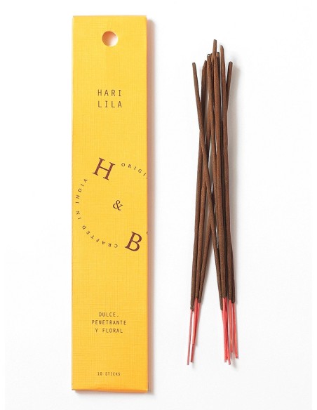 Incienso ayurvédico H&B, Hari-Lila - Incienso Ayurvédico - MundoYoga Tienda Especializada en Yoga