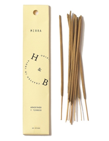Ayurvedic Incense H&B, Myrrh - Ayurvedic Incense - MundoYoga Yoga Shop Specializing in Yoga