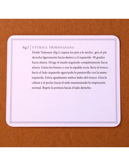 Yoga Instruction Cards - Asana Sequences - Didactic material - MundoYoga Yoga Shop Specializing in Yoga