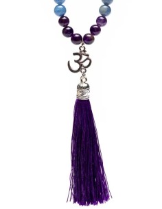 Mala de Amatista, Aventurine et Cristal de roche - Malas - MundoYoga Boutique de yoga spécialisée dans le yoga 2