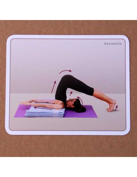 Cartes d'Instructions de Yoga - Séquences d'Asanas - Matériel pédagogique - MundoYoga Boutique de yoga spécialisée dans le yoga