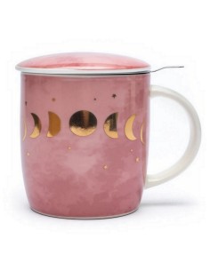 Mondphasen-Teetasse, rosa-gold - Krüge, Tassen, Flaschen - MundoYoga Yoga Shop, spezialisiert auf Yoga