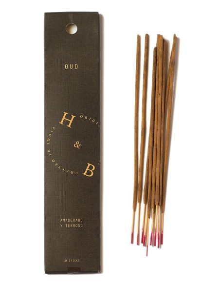 H&B Ayurvedische Räucherstäbchen, Oud - Ayurvedische Räucherstäbchen - MundoYoga Yoga Shop, spezialisiert auf Yoga