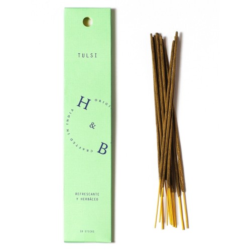 Incenso Ayurvédico H&B, Tulsi - Incenso Ayurvédico - MundoYoga Loja de Yoga especializada em Yoga
