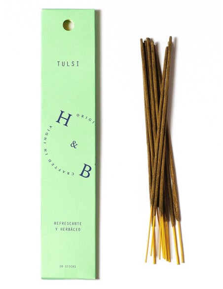 H&B Ayurvedic Incense, Tulsi - Ayurvedic Incense - MundoYoga Yoga Shop Specializing in Yoga