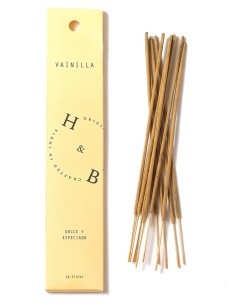 H&B Ayurvedische Räucherstäbchen, Vanille - Ayurvedische Räucherstäbchen - MundoYoga Yoga Shop, spezialisiert auf Yoga