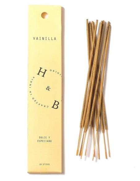 H&B Ayurvedic Incense, Vanilla - Ayurvedic Incense - MundoYoga Yoga Shop Specializing in Yoga