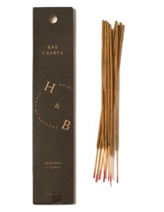 Incenso Ayurvédico H&B, Nag Champa - Incenso Ayurvédico - MundoYoga Loja de Yoga especializada em Yoga