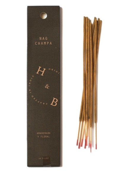 H&B Ayurvedisches Räucherwerk, Nag Champa - Ayurvedische Räucherstäbchen - MundoYoga Yoga Shop, spezialisiert auf Yoga