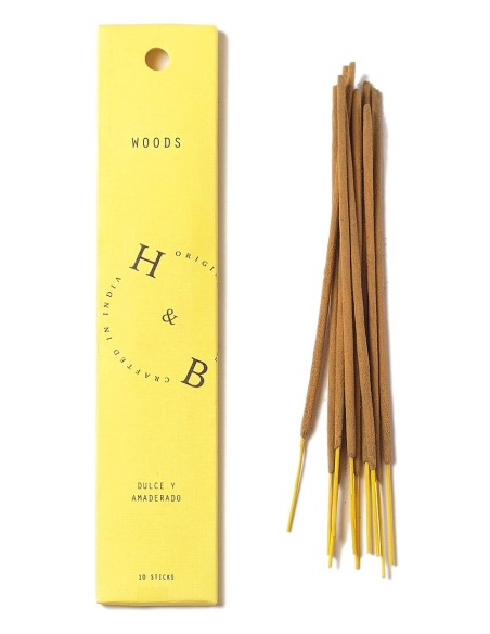 Incienso ayurvédico H&B, Natural Woods - Incienso Ayurvédico - MundoYoga Tienda Especializada en Yoga