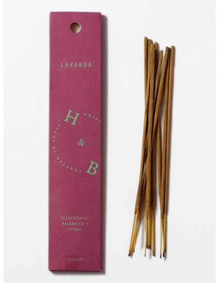 H&B Ayurvedische Räucherstäbchen, Lavendel - Ayurvedische Räucherstäbchen - MundoYoga Yoga Shop, spezialisiert auf Yoga