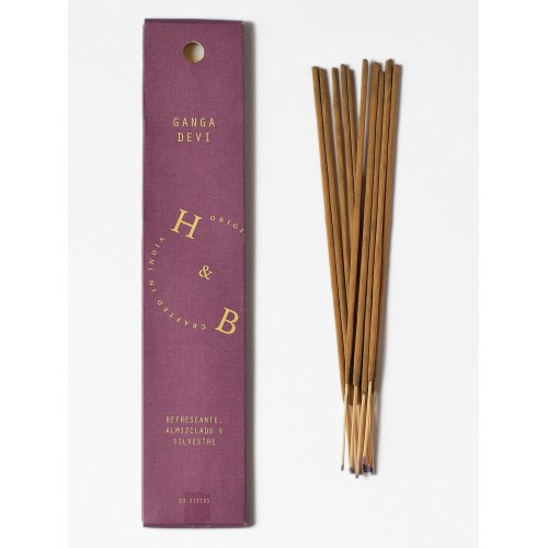Incienso ayurvédico H&B, Ganga Devi - Ayurvedic Incense - MundoYoga Yoga Shop Specializing in Yoga