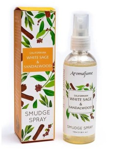 Ambientador Smutge, Salvia Blanca con Sándalo - Incienso en Spray - MundoYoga Tienda Especializada en Yoga