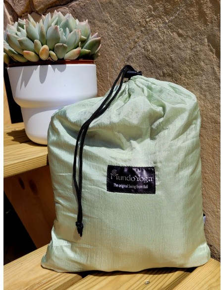 Baloiço Aeroyoga - Verde Sage - Unicolor - MundoYoga Loja de Yoga especializada em Yoga