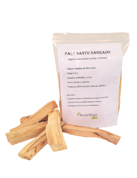 Incenso de madeira de Palo Santo - Incenso para Rituais - MundoYoga