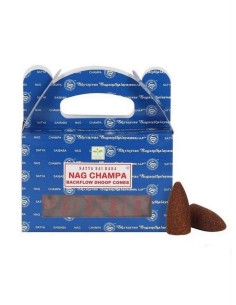 Cônes d'encens Reflux, Nag Champa - Encens et Reflux Brûleurs d'encens - MundoYoga Boutique de yoga spécialisée dans le yoga