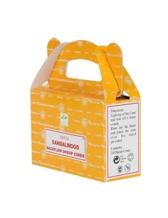 Reflux incense cones, Sandalwood - Reflux incense and censers - MundoYoga Yoga Shop Specializing in Yoga 2