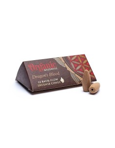 Cônes d'encens Reflux "Organic" - sang de dragon - Encens et Reflux Brûleurs d'encens - MundoYoga Boutique de yoga spécialisée d