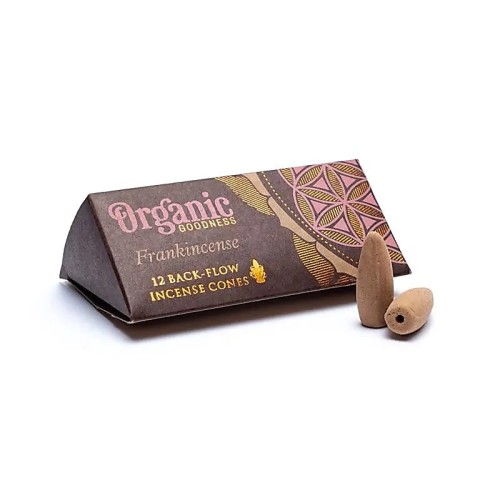 Reflux Incense Cones "Organic" - Frankincense - Reflux incense and censers - MundoYoga Yoga Shop Specializing in Yoga