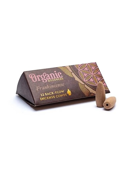 Reflux Incense Cones "Organic" - Frankincense - Reflux incense and censers - MundoYoga Yoga Shop Specializing in Yoga