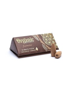 Cônes Reflux "Organic" - Jasmin - Encens et Reflux Brûleurs d'encens - MundoYoga Boutique de yoga spécialisée dans le yoga