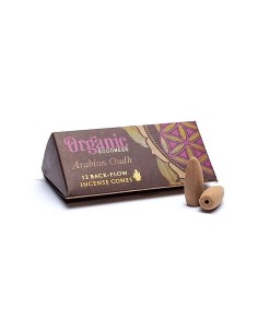 Reflux Cones "Organic" - Arabian Oud - Reflux incense and censers - MundoYoga Yoga Shop Specializing in Yoga
