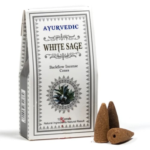 Ayurvedic Reflux Cones, White Sage