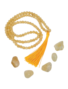 Mala-Kette aus Calcita gelb, 6mm - Malas - MundoYoga Yoga Shop, spezialisiert auf Yoga