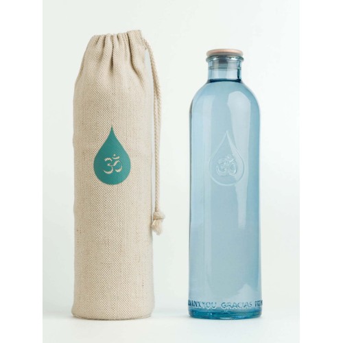 Renew Your Hydration: OmWater Gratitude Bottle with Airtight Lid