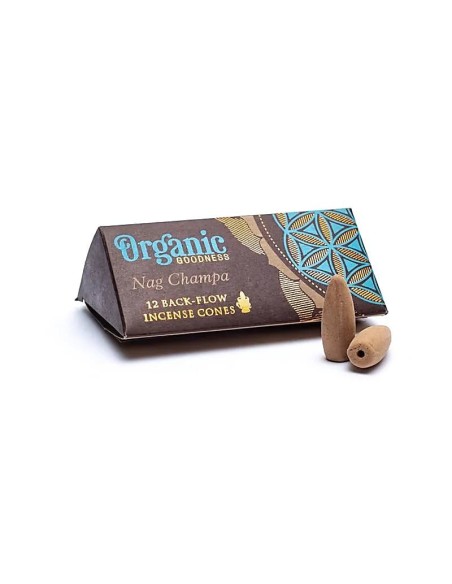 Reflux-Kegel "Organic" - Nag Champa - Räucherkegel und Reflux Räuchergefäße - MundoYoga Yoga Shop, spezialisiert auf Yoga