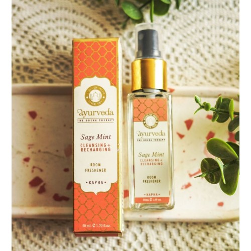 Ayurvedisches Raumspray KAPHA, Salbei - Pfefferminz - Raumdüfte - MundoYoga Yoga Shop, spezialisiert auf Yoga