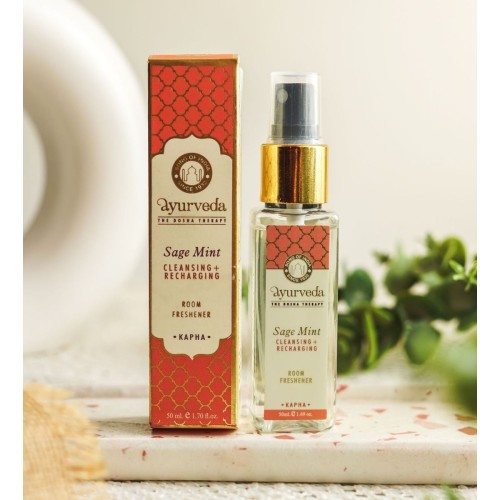 Ayurvedisches Raumspray KAPHA, Salbei - Pfefferminz - Raumdüfte - MundoYoga Yoga Shop, spezialisiert auf Yoga