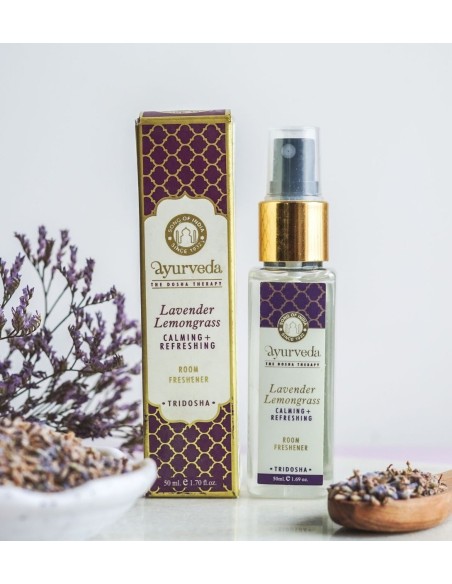 TRIDOSHA Ambientador Ayurvédico, Lavanda e Erva Limão - Fragrâncias - MundoYoga Loja de Yoga especializada em Yoga